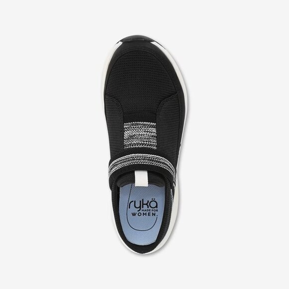 NWT Ryka Women's Engage Slip On Sneaker Mules Shoes Black Size 8.5 W $100 RY1238 - Picture 5 of 6